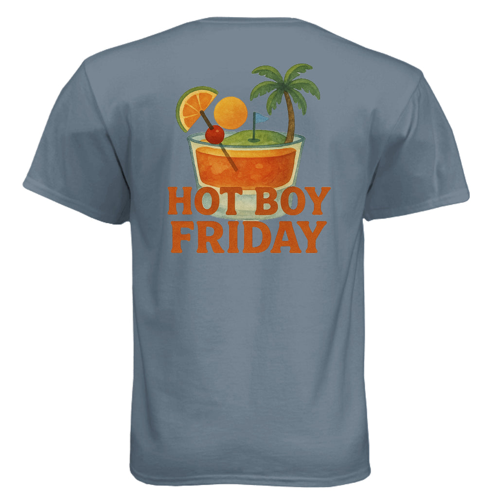 Heather Slate Blue - BACK